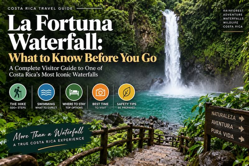 La Fortuna Waterfall Guide - What to know before you go